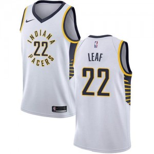 Nike NBA Maillot Basket Leaf Indiana Pacers Blanc Homme #22 Association Edition