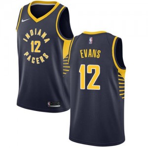 Nike Maillots De Basket Tyreke Evans Indiana Pacers Icon Edition bleu marine Homme #12