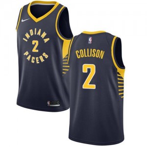 Nike NBA Maillot Collison Indiana Pacers No.2 Icon Edition bleu marine Enfant