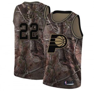 Nike NBA Maillot De Basket T. J. Leaf Pacers Homme No.22 Camouflage Realtree Collection