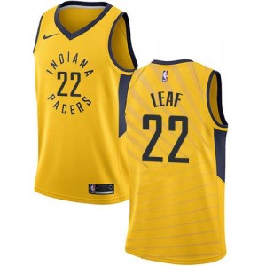 Nike Maillots T. J. Leaf Indiana Pacers No.22 Enfant Statement Edition or