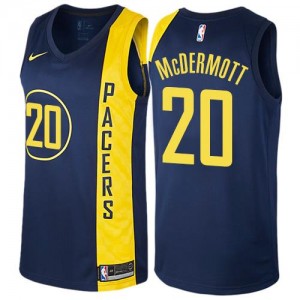Maillots De Basket Doug McDermott Indiana Pacers City Edition Enfant No.20 bleu marine Nike