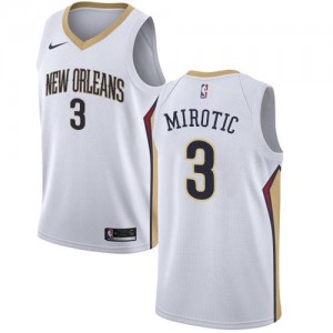 Nike NBA Maillots De Basket Mirotic Pelicans Association Edition Blanc Homme No.3