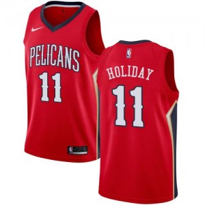 Maillot De Basket Holiday Pelicans Statement Edition No.11 Homme Rouge Nike