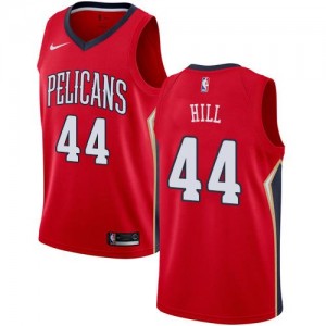 Nike NBA Maillot De Basket Hill Pelicans Statement Edition Homme #44 Rouge