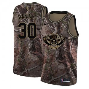 Maillots De Basket Randle New Orleans Pelicans Realtree Collection No.30 Homme Nike Camouflage