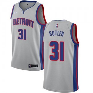 Nike Maillot De Butler Pistons Statement Edition Homme No.31 Argent