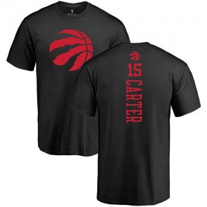 Nike T-Shirts De Basket Carter Toronto Raptors Backer noir une couleur Homme & Enfant No.15 