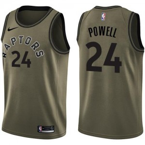 Maillot De Basket Norman Powell Toronto Raptors Nike Salute to Service Homme #24 vert