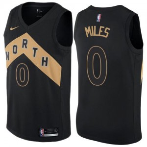 Nike NBA Maillots C.J. Miles Raptors City Edition Noir #0 Enfant