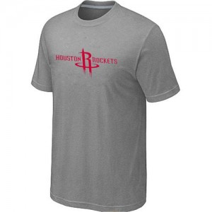  Tee-Shirt De Houston Rockets Homme Big & Tall Primary Logo Gris
