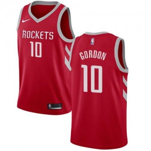 Nike Maillot De Basket Eric Gordon Rockets #10 Icon Edition Rouge Homme