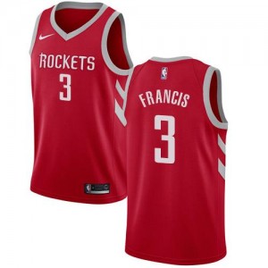 Maillots De Basket Steve Francis Rockets Homme Icon Edition Rouge Nike No.3