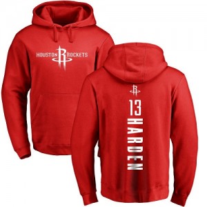 Nike Sweat à capuche De Harden Houston Rockets No.13 Rouge Backer Homme & Enfant Pullover