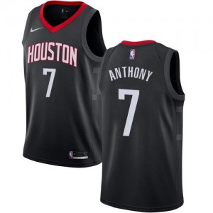 Maillot Basket Anthony Houston Rockets Nike Statement Edition Homme Noir No.7