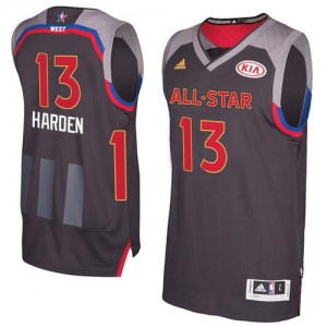 Maillots De Harden Houston Rockets Adidas 2017 All Star Homme #13 Noir de carbone