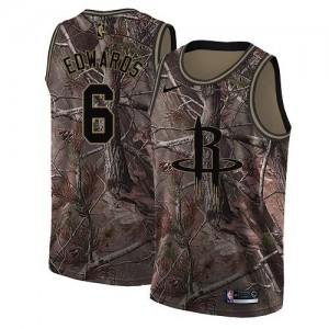 Nike NBA Maillot Edwards Rockets Homme Camouflage No.6 Realtree Collection
