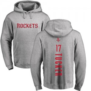 Nike NBA Hoodie Tucker Houston Rockets Ash Backer Pullover Homme & Enfant No.17