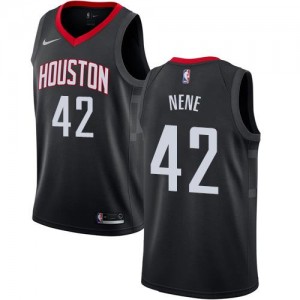 Nike NBA Maillot De Nene Rockets Noir Statement Edition No.42 Homme