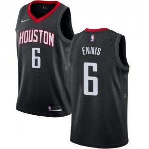 Maillot Basket Tyler Ennis Houston Rockets Enfant Nike Noir Statement Edition No.6