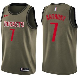 Nike Maillot Anthony Houston Rockets Salute to Service No.7 Enfant vert