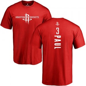 Nike T-Shirts Basket Paul Houston Rockets Homme & Enfant No.3 Rouge Backer