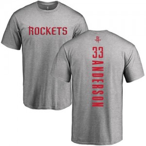 T-Shirts De Anderson Houston Rockets Ash Backer Homme & Enfant Nike #33