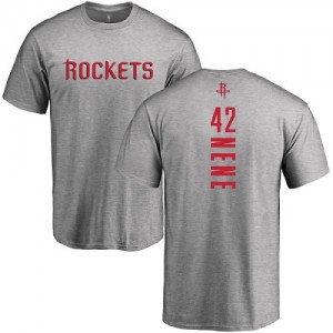 T-Shirts Nene Rockets Nike #42 Homme & Enfant Ash Backer
