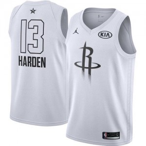 Jordan Brand NBA Maillot James Harden Rockets Blanc 2018 All-Star Game Homme #13