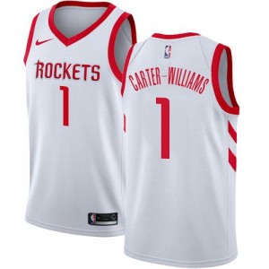 Nike Maillot De Basket Michael Carter-Williams Houston Rockets Association Edition Blanc Homme No.1