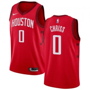 Nike Maillots De Chriss Houston Rockets #0 Homme Earned Edition Rouge