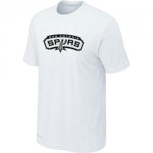 Tee-Shirt Spurs Blanc Homme Big & Tall Primary Logo