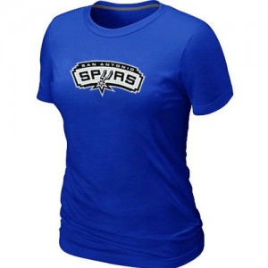  T-Shirt San Antonio Spurs Bleu Femme Big & Tall Primary Logo