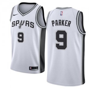Nike NBA Maillot De Basket Parker Spurs Association Edition No.9 Blanc Homme