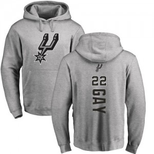 Nike NBA Sweat à capuche De Basket Gay Spurs Homme & Enfant Ash Backer #22 Pullover
