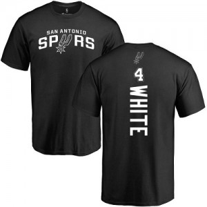 T-Shirt Derrick White Spurs Homme & Enfant No.4 Nike Backer Noir