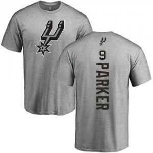 Nike T-Shirts De Basket Tony Parker Spurs No.9 Ash Backer Homme & Enfant