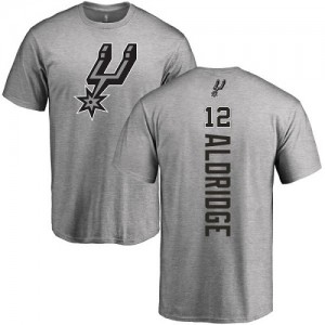 T-Shirts Aldridge San Antonio Spurs No.12 Homme & Enfant Nike Ash Backer 