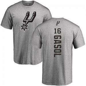 Nike T-Shirt De Basket Pau Gasol Spurs No.16 Ash Backer Homme & Enfant