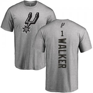 T-Shirts Basket Walker San Antonio Spurs #1 Homme & Enfant Nike Ash Backer