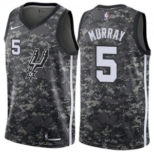 Nike NBA Maillot De Dejounte Murray Spurs No.5 Enfant Camouflage City Edition