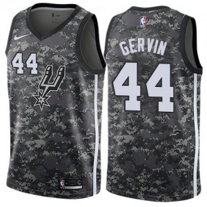 Maillot De George Gervin San Antonio Spurs Enfant Camouflage City Edition No.44 Nike