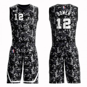 Maillots De Bowen Spurs Homme Suit City Edition Nike Camouflage #12