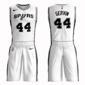 Nike NBA Maillot De George Gervin Spurs Suit Association Edition Enfant Blanc No.44