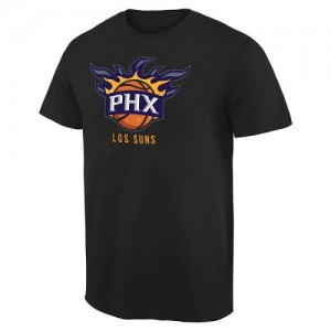  NBA Tee-Shirt Phoenix Suns Homme Noches Enebea Noir