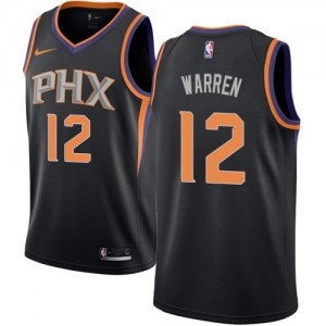 Maillot De T.J. Warren Phoenix Suns Statement Edition #12 Nike Homme Noir
