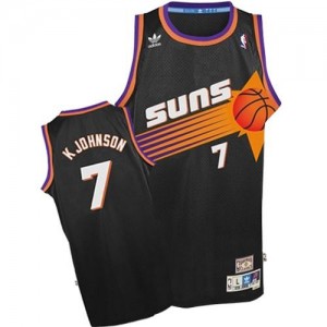 Adidas NBA Maillot Johnson Suns #7 Noir Throwback Homme