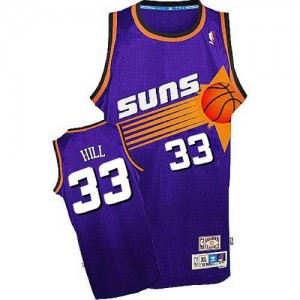 Maillot Grant Hill Suns Homme Throwback Adidas Violet #33