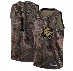 Maillots De Devin Booker Suns Camouflage Realtree Collection Enfant Nike #1