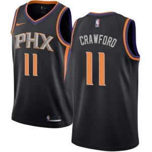 Nike NBA Maillots De Crawford Suns Homme Statement Edition Noir No.11